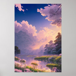 Póster Susurros del Crepúsculo Rosa