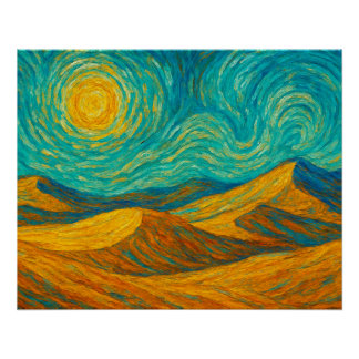 Póster Susurros del desierto