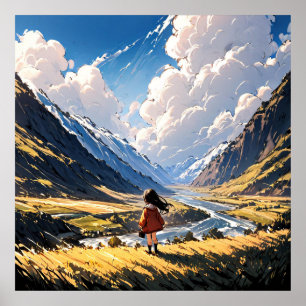 Póster Susurros del valle: Un viaje animado