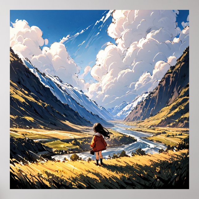 Póster Susurros del valle: Un viaje animado (Frente)