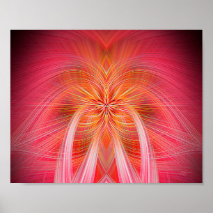 Póster Susurros rosados