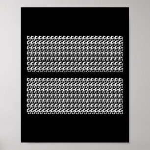 Póster Sutil 67 Seis Siete Mensaje Oculto Brainrot Gen Al