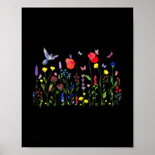Póster Sutil Floral Anti Trump Mensaje Oculto Sarcástico