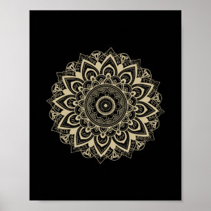 Póster Sutil Mandala 8647 Resiste Feminista Anti Trump