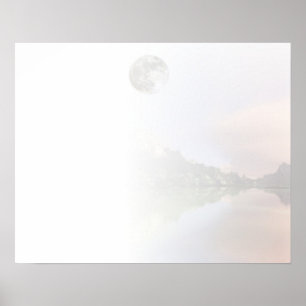 Póster Sutil Poster de imágenes de paisajes fantásticos d