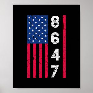 Póster Sutil Resistir Trump 8647