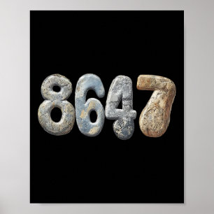 Póster Sutil Resistir Trump 8647 9 