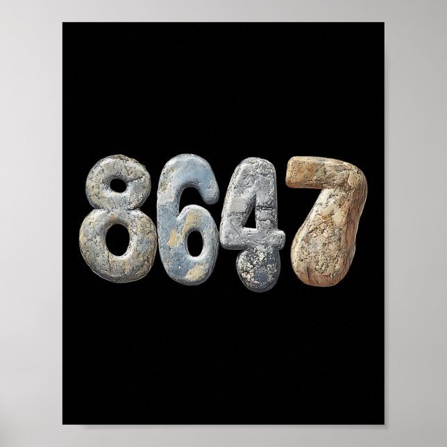 Póster Sutil Resistir Trump 8647 9  (Frente)