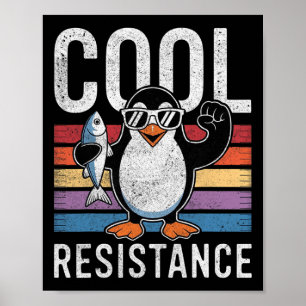 Póster Sutiles tarifas pingüinas de resistencia de Guay p