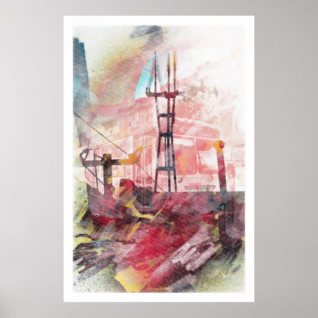 Póster SutroMatic life AKA Sanfrancisco Electric Twin (Frente)