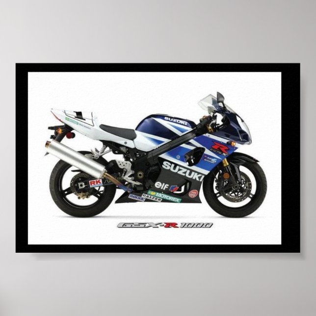 Póster Suzuki GSX-R1000 (Frente)