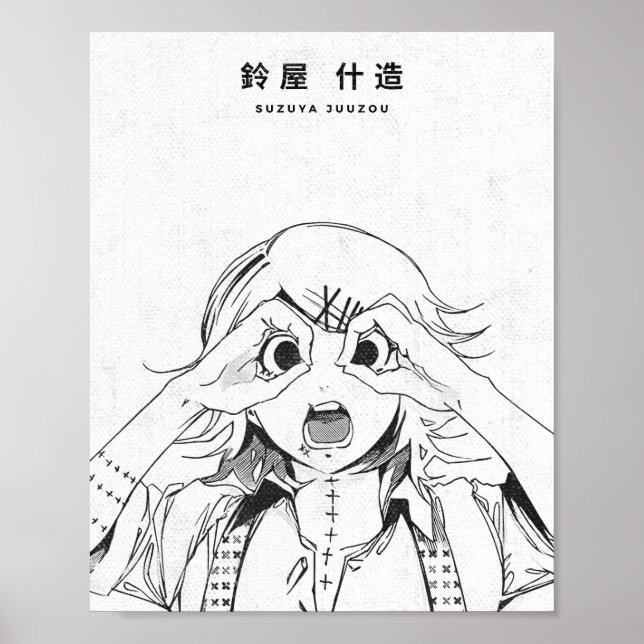 Póster Suzuya Juuzou Tokyo Ghoul Poster – Dark Manga (Frente)