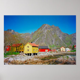 Póster Svolvaer (Noruega)