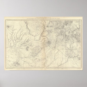 Póster SW Colorado and Parts of New Mexico