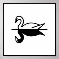 Swan Art Deco