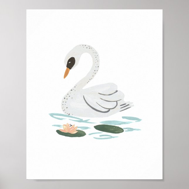 Póster Swan Art Print (Frente)