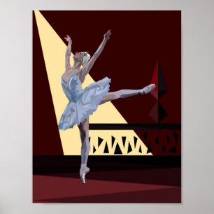 Póster 'Swan Lake Ballerina'