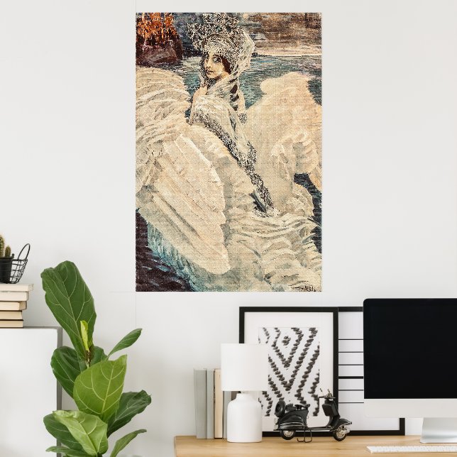 Póster Swan Princess (Oficina en casa)