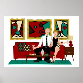 Póster Swank Digs