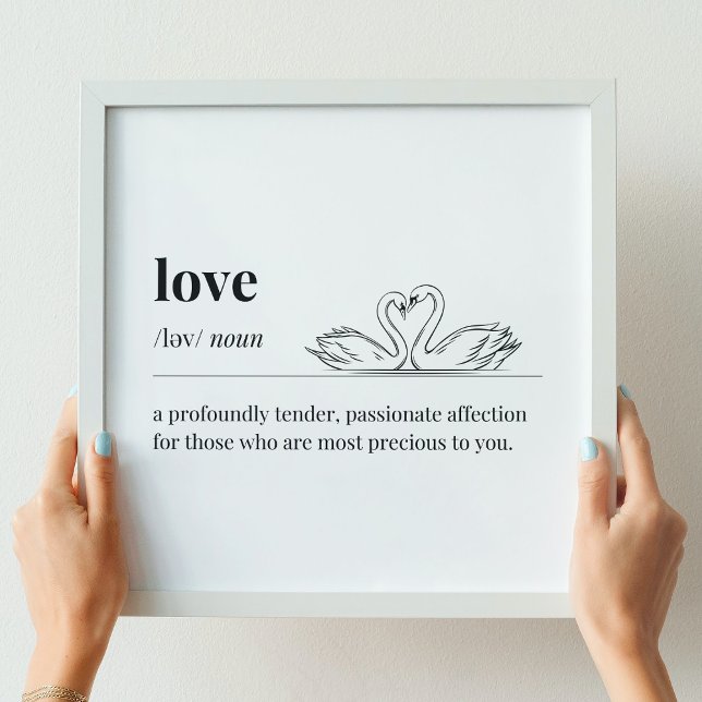 Póster Swans de definición de amor (Subido por el creador)