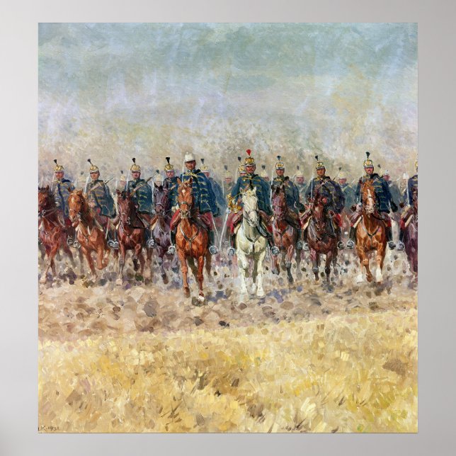 Póster Swansong de los Hussars, 1931 (Frente)