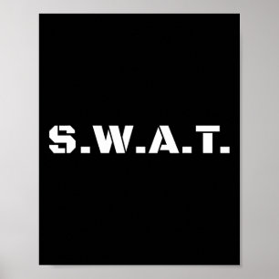 Póster Swat Team Boys Halloween Costume niños Tactical Un