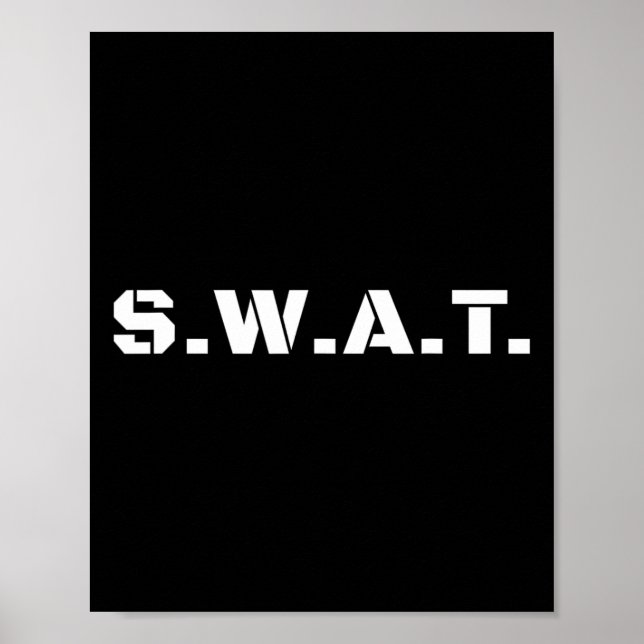 Póster Swat Team Boys Halloween Costume niños Tactical Un (Frente)
