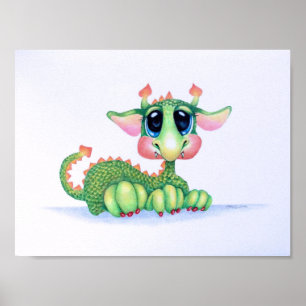 Póster Sweet Baby Dragon