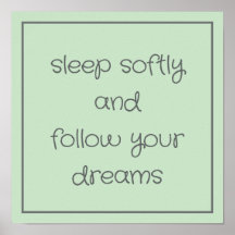 Sweet Bedtime Words Wall wall wall art