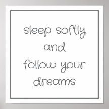 Sweet Bedtime Words Wall wall wall art