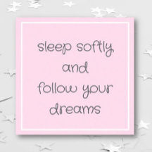 Sweet Bedtime Words Wall wall wall art