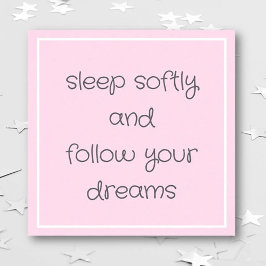 Póster Sweet Bedtime Words Wall wall wall art