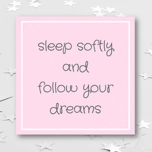 Póster Sweet Bedtime Words Wall wall wall art