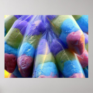 Póster Sweet Cotton Candy