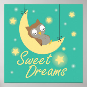 Póster Sweet Dreams diseño de deseo.