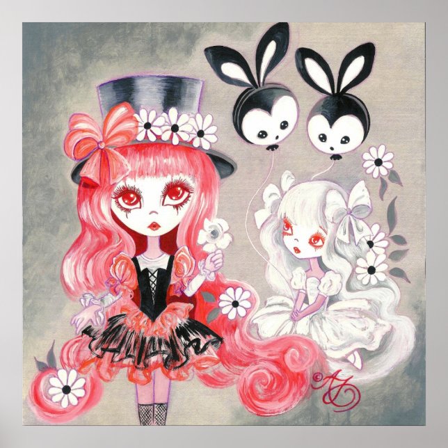 Póster Sweet Gothic Party (Frente)