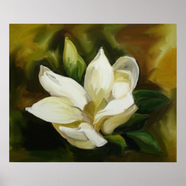 Póster Sweet Mississippi Magnolia (Frente)