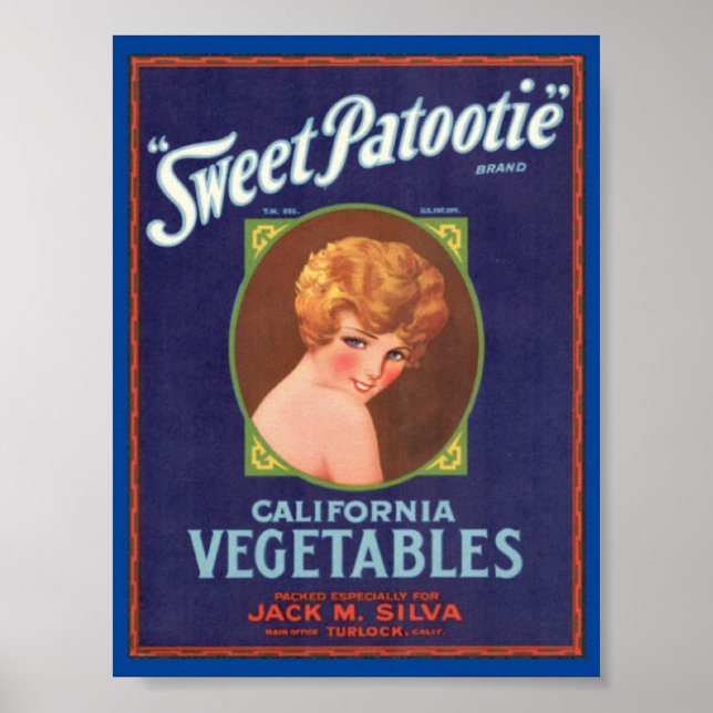 Póster Sweet Patootie Brand (Frente)