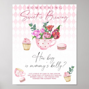 Póster Sweet se está preparando ¿Qué tan grande es el jue