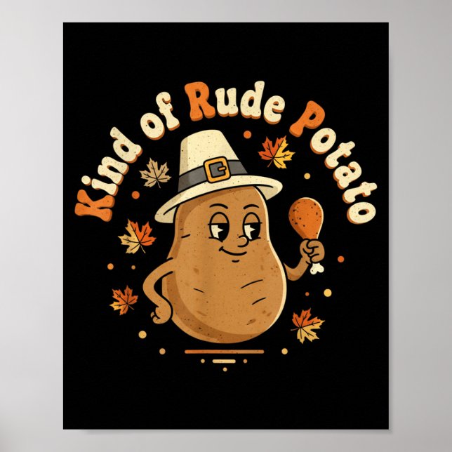 Póster Sweet Tato And Kind Of Rude Tato  (Frente)