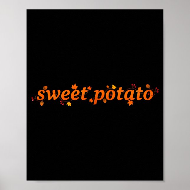 Póster Sweet Tato And Kind Of Rude Tato  (Frente)