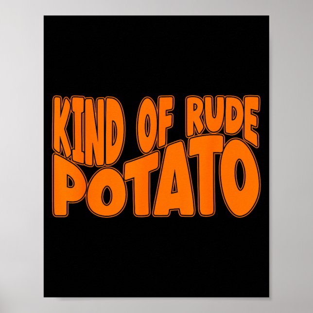 Póster Sweet Tato And Kind Of Rude Tato, Thanksgiving Cou (Frente)
