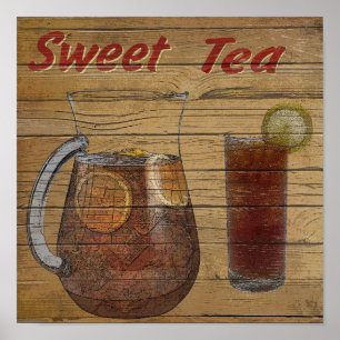 Póster Sweet Tea