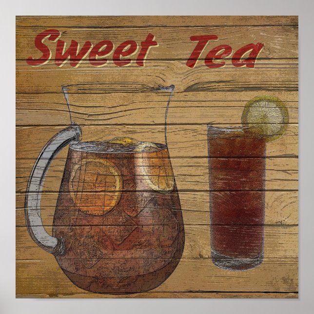 Póster Sweet Tea (Frente)