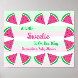 Póster Sweet Watermelon Baby Shower
