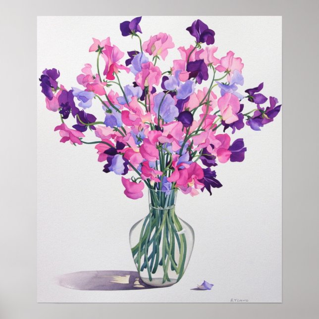 Póster Sweetpeas 2007 (Frente)