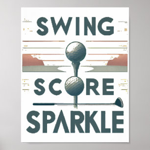 Póster Swing, Score, Sparkle