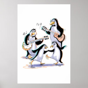 Póster sWiNgInG pEnGuInS