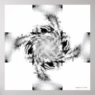 Póster Swirl controlado