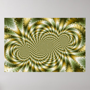 Póster Swirl Fractal 3 - Poster Fractal